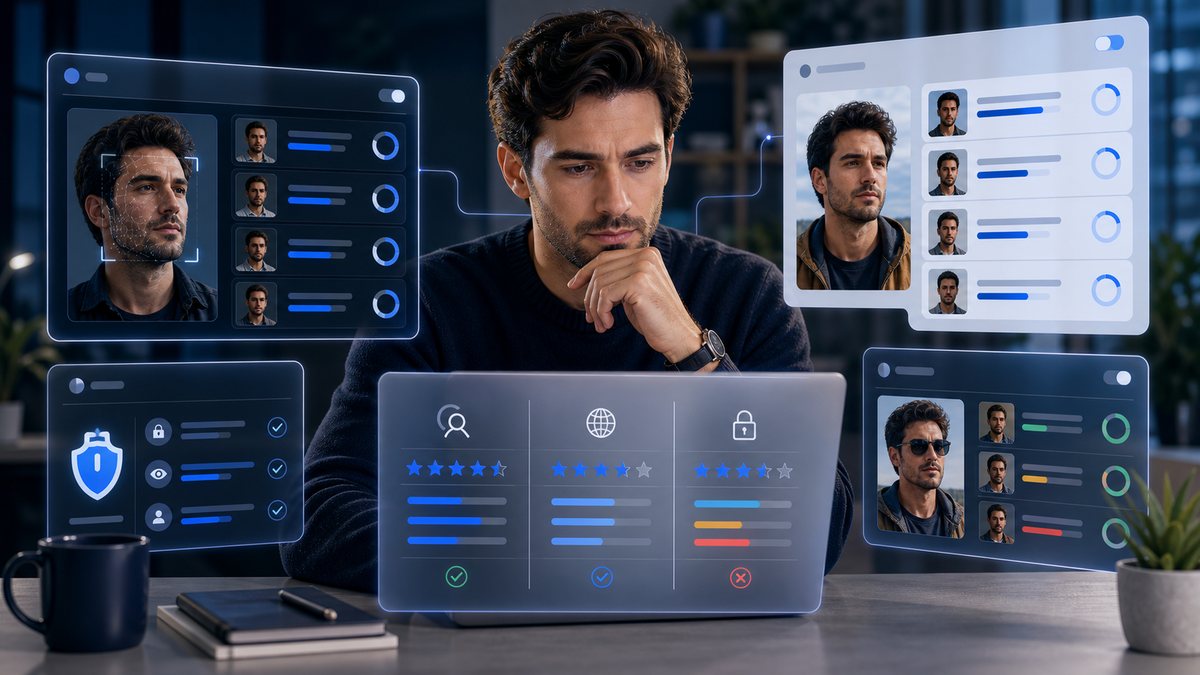 Comparing Face Search Tools illustration