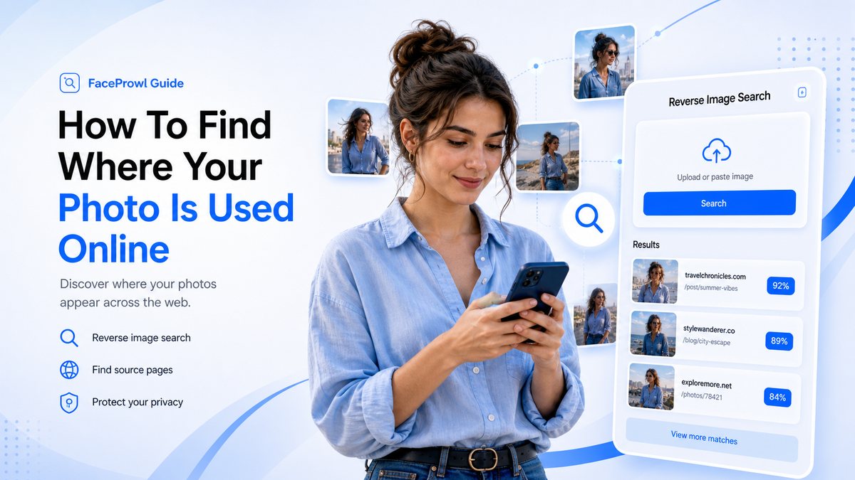 How To Find Where Your Photo Is Used Online illustration
