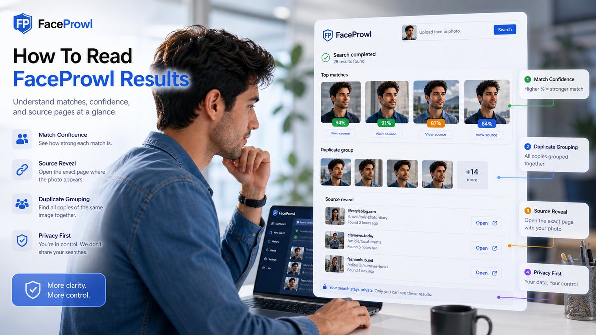 How To Read FaceProwl Results illustration