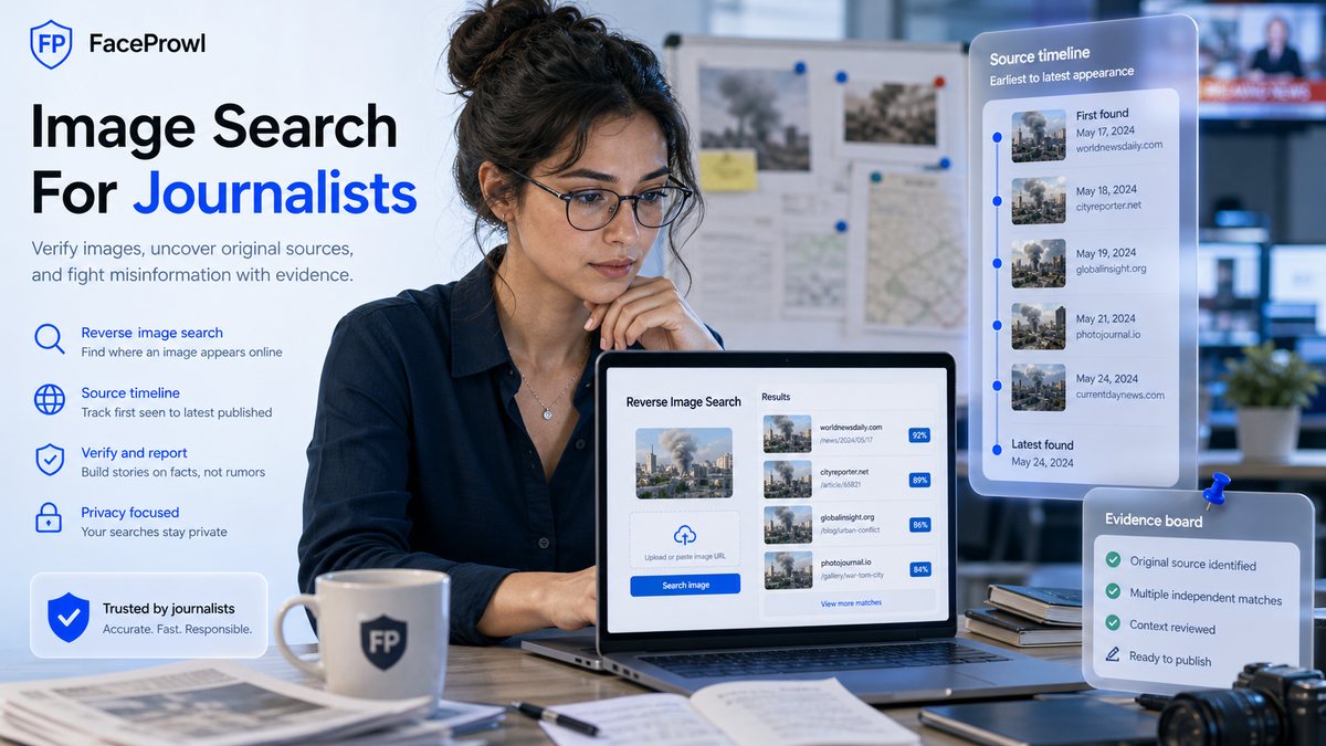 Image Search For Journalists illustration