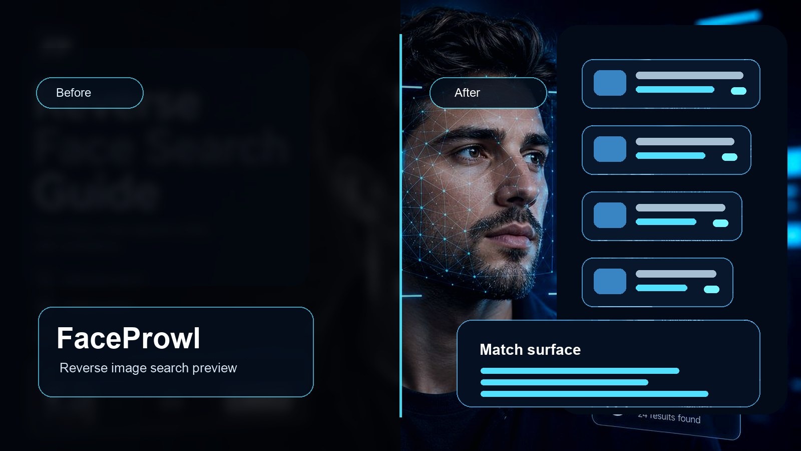 FaceProwl reverse image search preview